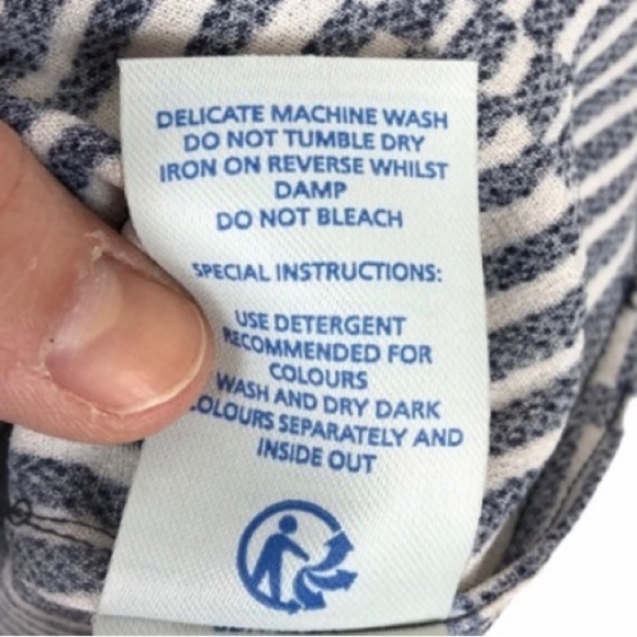 Boden Easy Notch Shift Dress Black Matchstick Size 6L - Picture 7 of 7